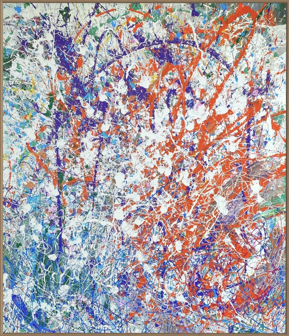 Pulse VI by Romina May, 120 × 150 cm